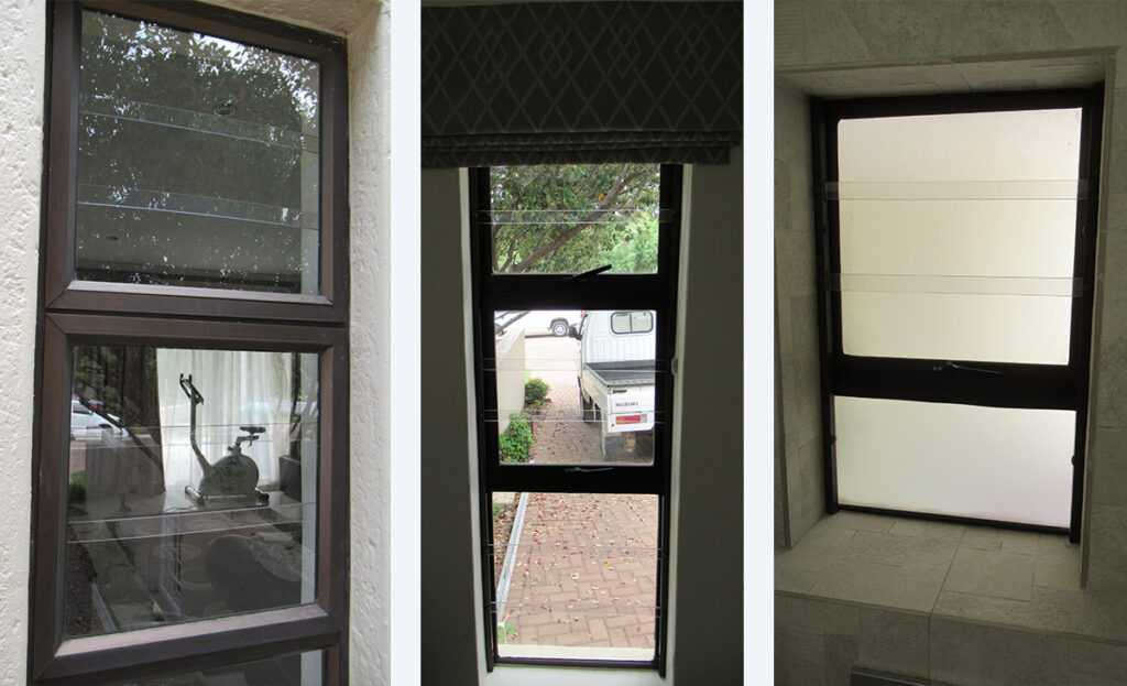 Do clear burglar bars provide the same level of security? 1 3 August blog header